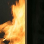 Crimsafe has a 59% fire attenuation rating, helping to block flames and floating embers