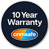 Crimsafe 10 Year Warranty